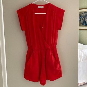 Aritzia Silk Romper